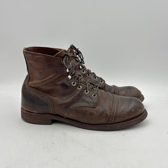 Red Wing 8111 Heritage Iron Ranger 6 Inch Work Boots Men\'s 10.5D Workwear main image 11